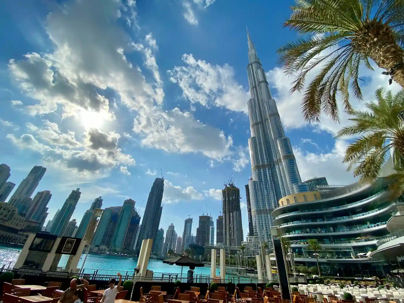 Downtown Dubai skyline at dusk, illustrative of the city where Imtiaz Developments builds
