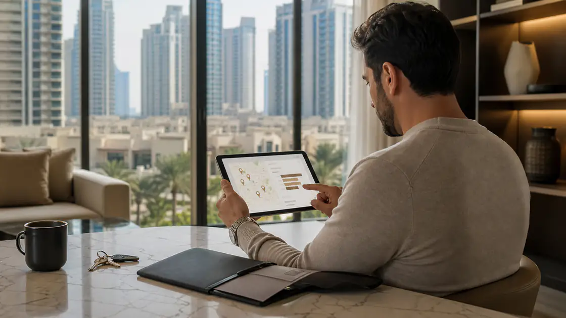 Dubai rental contract inputs prepared for an official index check