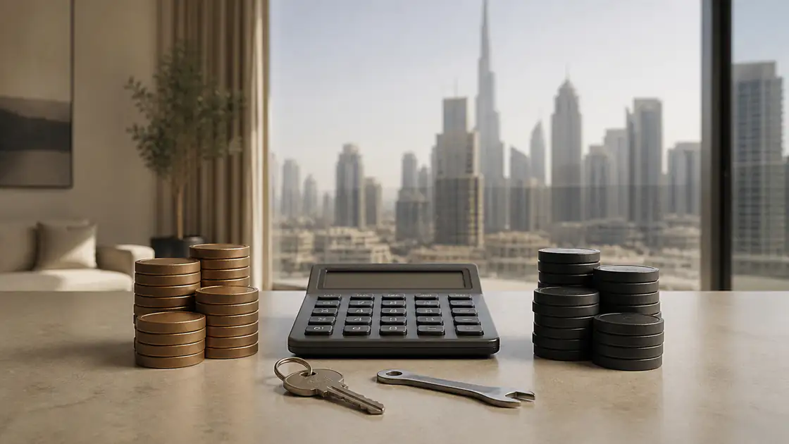 Dubai rental property operating statements used to compare gross and net yield
