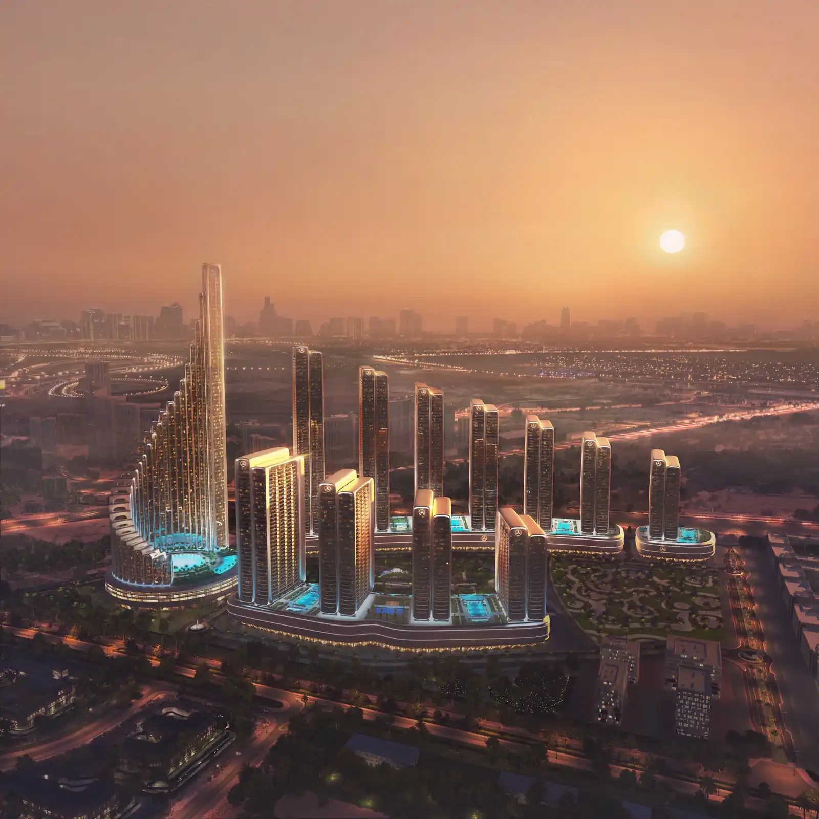 Binghatti Mercedes City — Meydan, Dubai, image 1 of 12